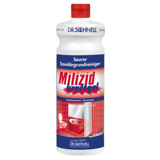 MILIZID KRAFTGEL, saurer Sanitärgrundreiniger