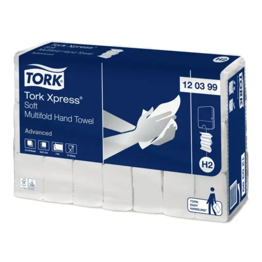 Handtücher Tork Xpress 21 x 34cm weiß 2-lagig