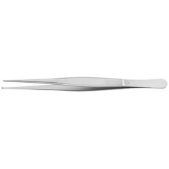 Chirurgische Pinzette, gerade, mittel, 1 x 2 Zähne, 160 mm, Maulbreite: 1,70 mm
