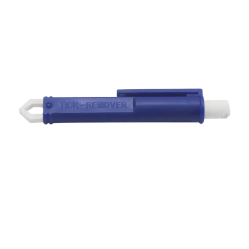 Zeckenzange Top-Comfort mit Clip, blau