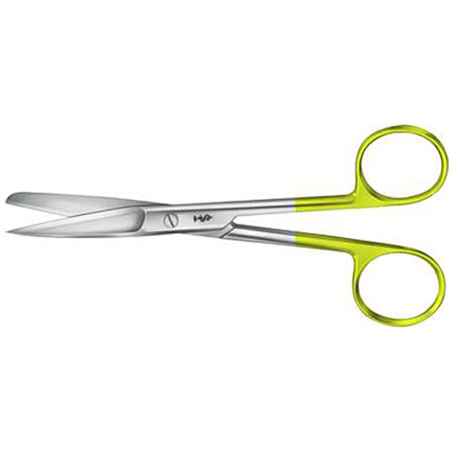 Chirurgische Schere, gerade, DUROTIP Hartmetall, standard, spitz/stumpf, 145 mm