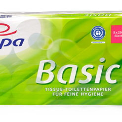 Toilettenpapier Basic , 2-lagig