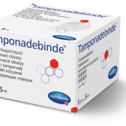 Tamponadebinde, die Tamponade aus reiner Baumwolle