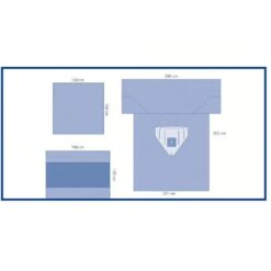 Arthroskopie-Set 1 OPS Essential mit T-Tuch 221/290 x 310 cm