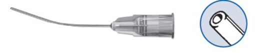 Einweg Tränenwegkanülen gebogene Form, lacrimal Cannula