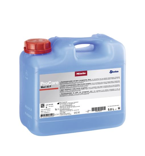 ProCare Med 30 P, Neutralisationsmittel, sauer, zur optimalen Neutralisation auf Basis anorganischer Säure.