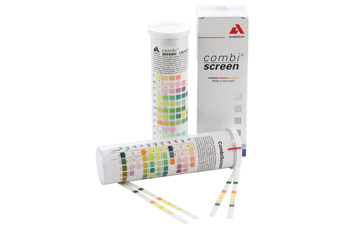 Combi-Screen 12 SYS Plus, Systemstreifen zum Einsatz auf den Urilyzer® 100 Analyse-Geräten