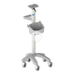 Fahrstativ mit Adapterplatte für Patientenmonitor M20