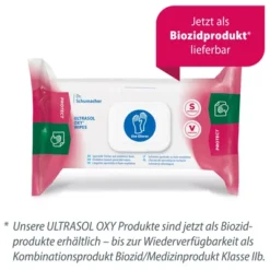 ULTRASOL OXY WIPES, SPORIZIDE TÜCHER AUF OXIDATIVER BASIS