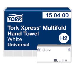 Tork Xpress Multifold-Handtücher Weiß H2,  24 x 21,3 cm