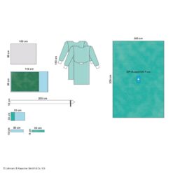 Raucodrape Arthoskopie-Set III