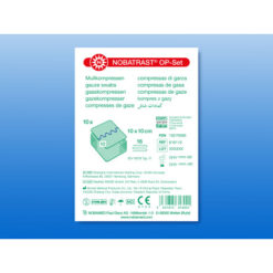 NOBATRAST OP-Set Mullkompressen, 16-fach gelegt