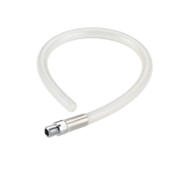 Miele E 518 Silikonschlauch zur Konnektierung von Spülgut, Länge 300 mm.