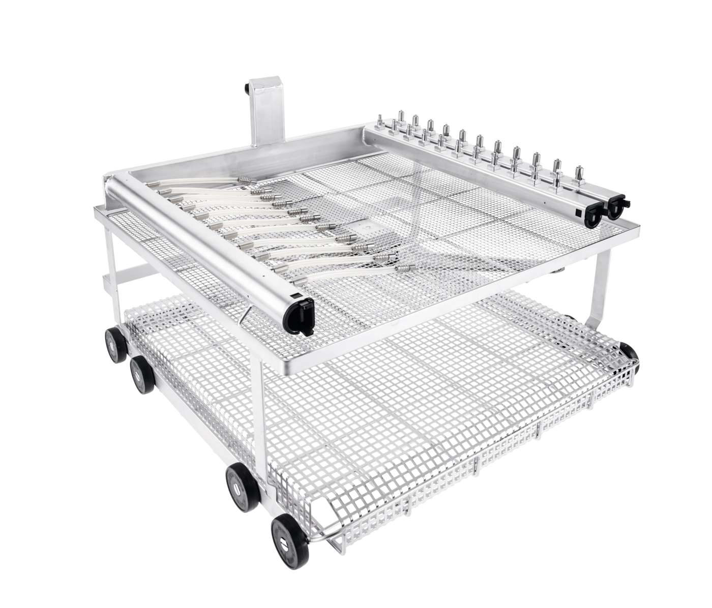 Miele A 204 Wagen zur optimalen Aufnahme von Micro-Instrumentarium.