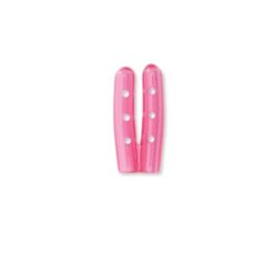 Instrumentenschutzkappen Twin mit Luftlöchern rot getönt 3,2 x 26,7 mm