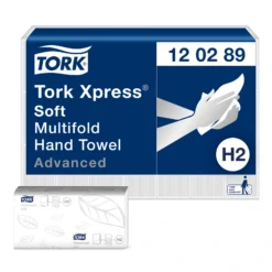 Tork Xpress Advanced Papierhandtücher Multifold Interfold H2, 21 x 26 cm, 2-lagig, hochweiß