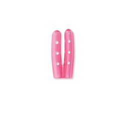 Instrumentenschutzkappen Twin mit Luftlöchern rot getönt 3,2 x 26,7 mm