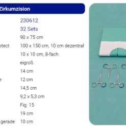 CombiSet für die Zirkumzision