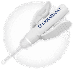 LiquiBand Optima, für den schnellen, präzisen und kontrollierten topischen Wundverschluss.