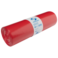 Abfallbeutel Premium 120 Liter 70µm rot