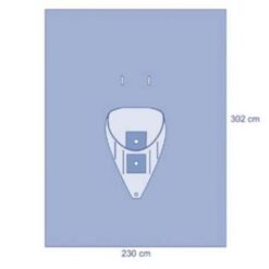 OPS Essential Arthroskopie-Abdecktuch 302 x 230 cm