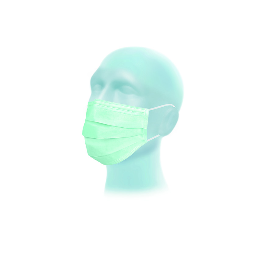 Suavel Protec OP-Maske mit elastischen Ohrschlaufen